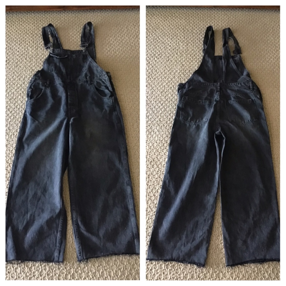 πFree People Baggy Boyfriend Overalls. NWOT. - Picture 6 of 8